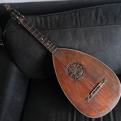 Schonbach Guitar-lute ./ Luth from 1900s image 1