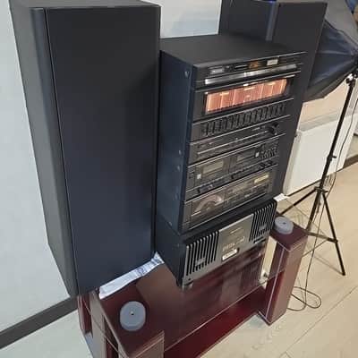 System Sharp 7700 Rare Vintage Set Cassette Deck+Tuner+CD+Amplifier+Sound Japan image 22