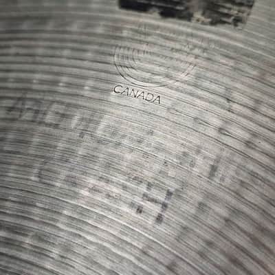 Crash Cymbal 18" Sabian AA Vintage CRACKED USED! RKCRK150426 image 3