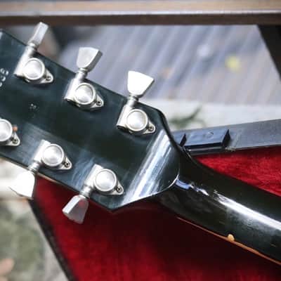Gibson Lespaul K.M Kalamazoo 1979 Black Rare Color image 5
