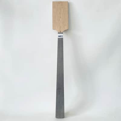 Unfinished Paddle Board Headstock Bass Guitar Maple Neck, Rosewood Fingerboard image 1