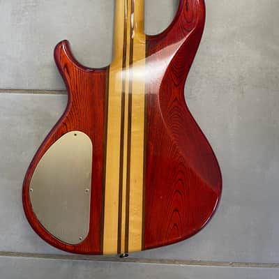 ONE DAY SALE Aria Pro II SB-Elite II 1983 - Padauk red Rautia pickups MIJ Matsumoku image 19
