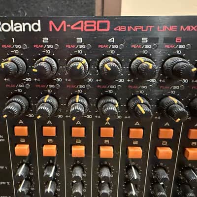 Roland M-480 48-channel Rackmount Line Mixer image 2