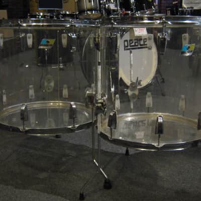 1970's Ludwig Vistalite Bonham Setup 26/14/16/18 Factory Virgin Bass! Rare! image 3