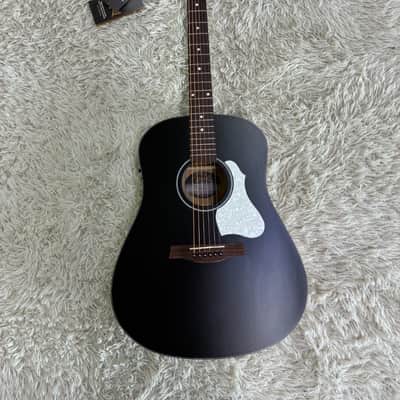 Seagull S6 Classic Black Acoustic Electric Solid Cedar Top Dreadnought Guitar image 1