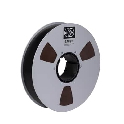 Recording The Masters SM911 (Standard Bias Studio and Archive Audio Tape)-2″ x 2,500′ on 10.5″ NAB Metal Reel in Tapecare Box image 2