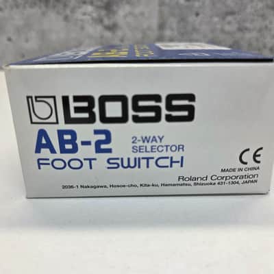 Boss AB-2 2-Way Selector 2002 - Present - Blue image 2