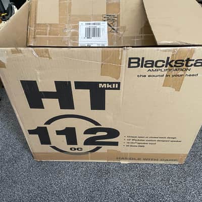 Blackstar HT-112OC MKII Slanted Front 25-Watt 1x12"Celestion Greenback 16 ohm Guitar Speaker Cabinet 2019 - Present - Black image 10