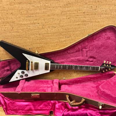 Gibson Jimi Hendrix Hall of Fame Flying V  1992 - Black image 3