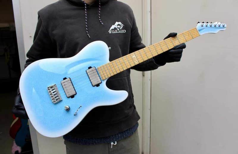 Aristides T/0 2021 - Light Blue Crystalized w/ White Burst Gloss image 1