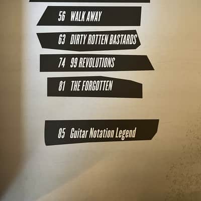 Green Day - TRE - Guitar Tab / Tablature Book image 4