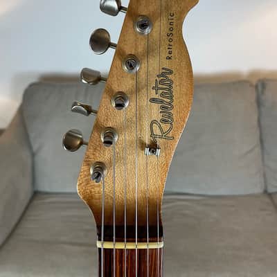 2017 Revelator Guitars RetroSonic Relic ~ Sonic Blue image 6