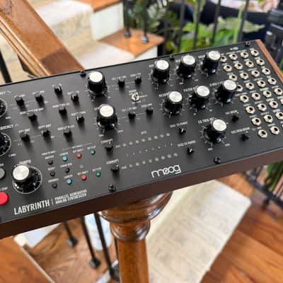 Moog Labyrinth Parallel Generative Synthesizer 2024 - Present - Black with Wood Sides image 1