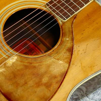 Vintage Yamaha FG-350 Red Label Rare Honduras Rosewood body Made in Japan image 4