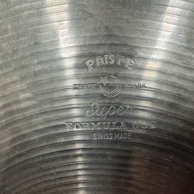 15" Paiste Formula 602 "Pre-Serial" Hihat 905/1010gr (VIDEO) image 12