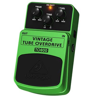Behringer Vintage Tube Overdrive TO800 Effects Pedal image 2