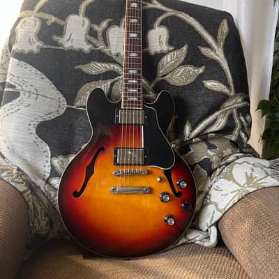 2017 Gibson Memphis ES-339 Sunset Burst w/ Original Case & COA – Excellent Player image 2