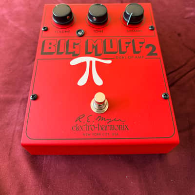 Electro-Harmonix / JHS Big Muff 2 Dual Op-Amp Fuzz 2025 - Red image 1