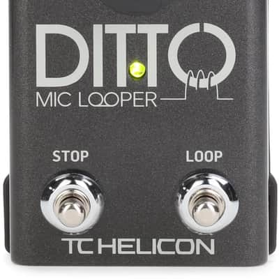 TC-Helicon Ditto Mic Looper Pedal image 1