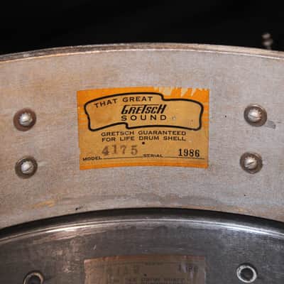 Gretsch Progressive Jazz Snare Drum (1963) in Anniversary Sparkle image 10