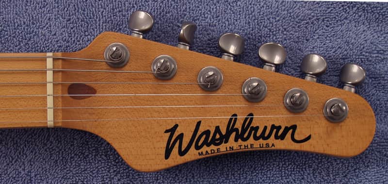 Washburn Washburn Silverado Custom Shop HSC U.S.A. 1994 Dark See Thru Purple image 1
