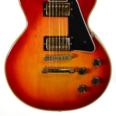 Gibson Les Paul Custom Vintage 1976 w/ Autographed By Les Paul & OHSC – Used 1976 - Cherry Burst image 2