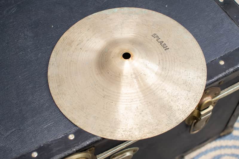 A. Zildjian 10" '70s Stamp Splash Cymbal image 1