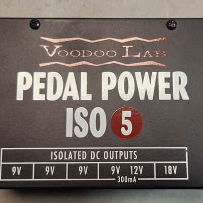 動作品　美品　ブードゥーラブ　PEDAL　POWER　ISO-5　パワーペダル Pedal Power ISO-5 | パワーサプライ：Pedal Powerシリーズ