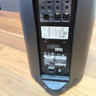 Turbosound MILAN M10 Full Range 600W 2-Way Powered Loudspeaker 10" w/ Klark Teknik DSP Technology image 4