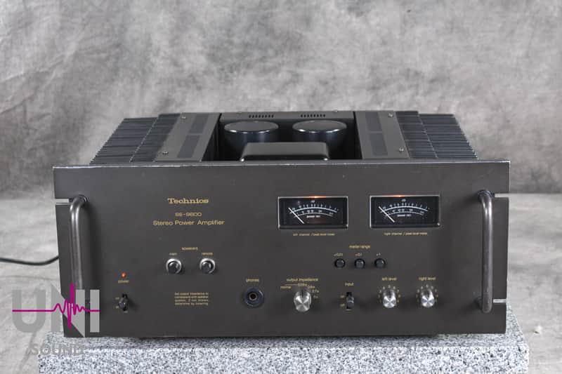 Technics SE-9600 Stero Power Amplifier in Good condition | Reverb