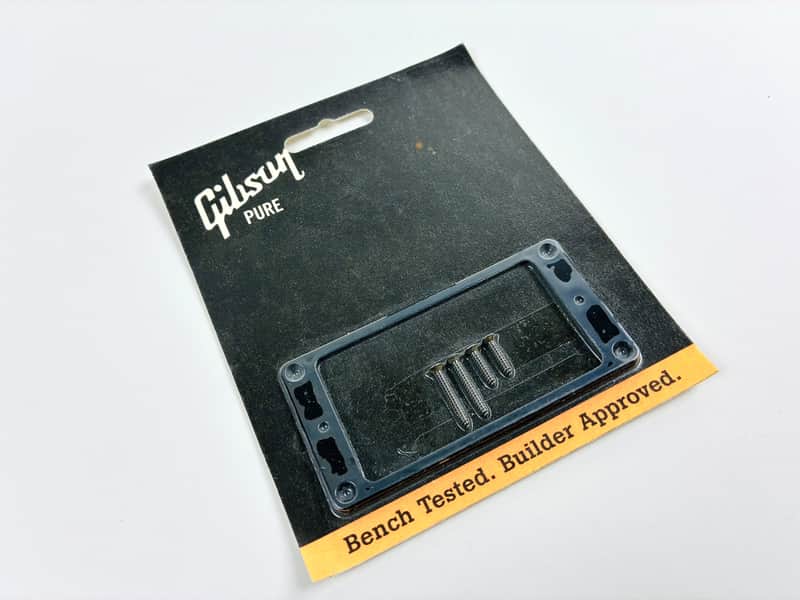 Gibson Pickup Mounting Ring – Neck – Black (PRPR-010) – NOS (2008–2013) image 1