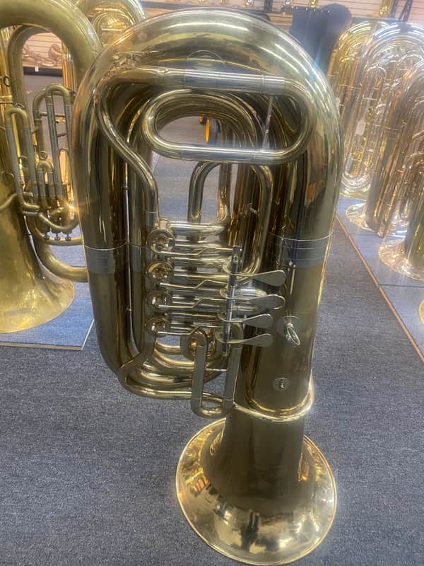 Cerveny ABB681 4 rotary valve Tuba SN#920021 a BB♭ (B-flat) tuba. MINT CONDITION  MINT CONDITION image 1