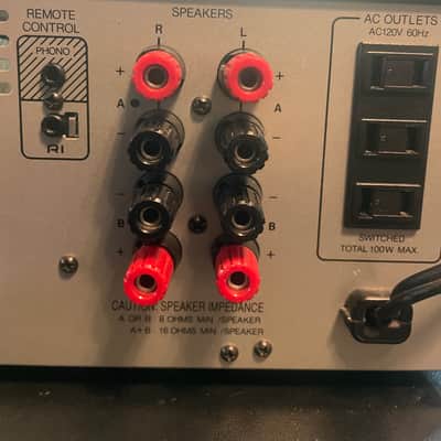 Onkyo A- RV401 1995 - Black, excellent condition image 5