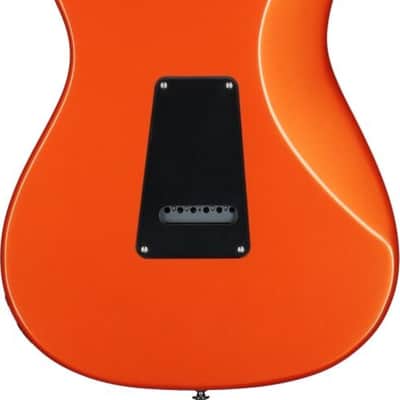 PRS SE NF3 Electric Guitar, Maple Fingerboard, Metallic Orange image 3