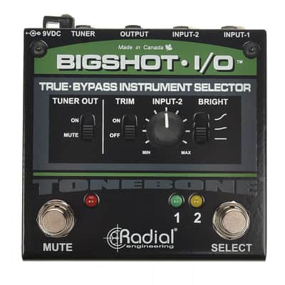 Radial BigShot I/O True-bypass Instrument Selector image 1