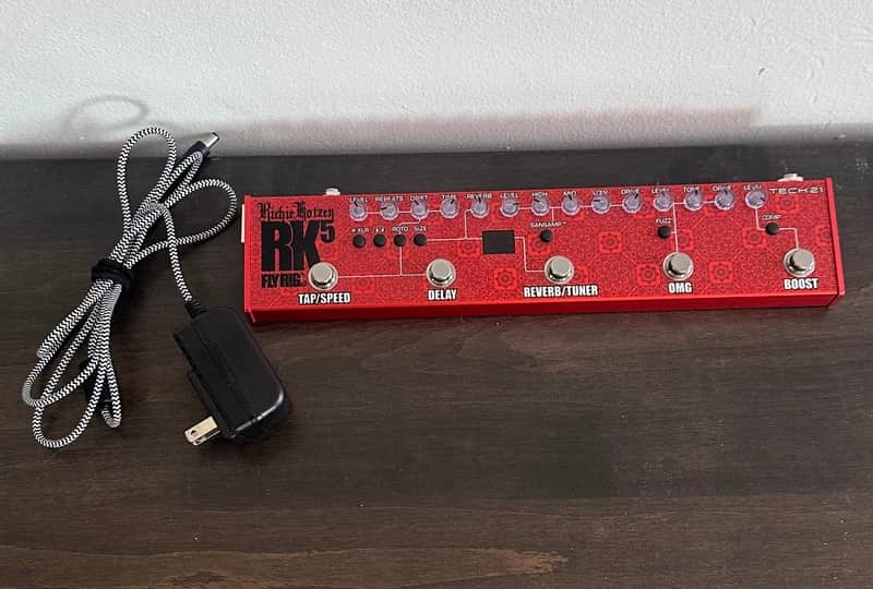 Tech 21 Richie Kotzen RK5 V2 Signature Fly Rig 2019 - Red image 1