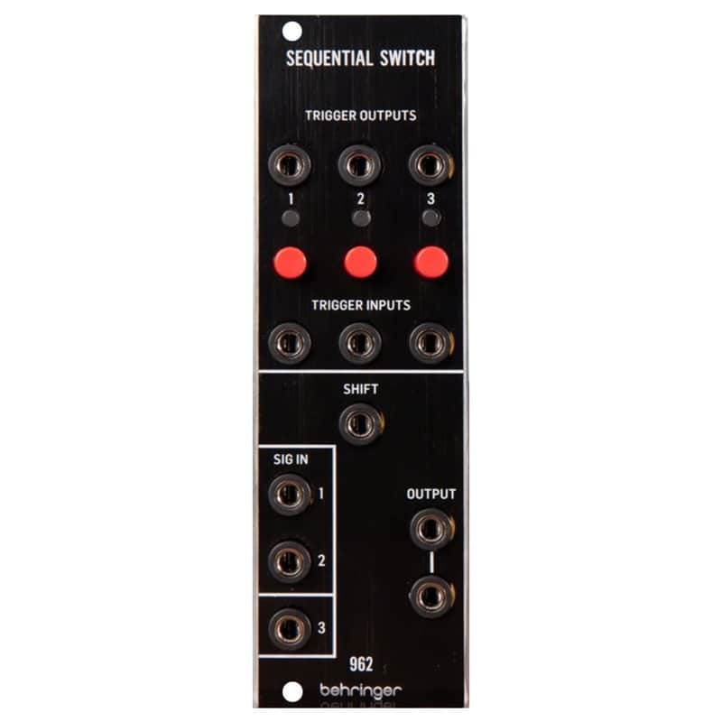 BEHRINGER 962 SEQUENTIAL SWITCH MODULO CV MULTIPLEXER ANALOGICO PER EURORACK image 1