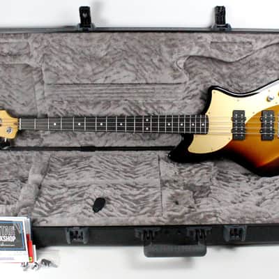 2024 Fender American Ultra II Meteora Bass ~Ebony Fretboard~ Ultraburst 4-String +OHSC w/COA image 1