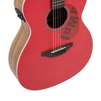 Ovation Applause Jump OM Cutway Electric - Lipstick (AEO-69-R) image 10