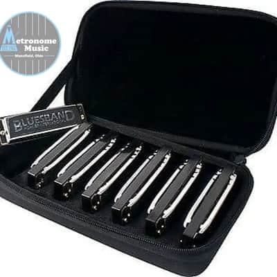 Hohner Bluesband Seven Piece Harmonica Set (A, Bb, C, D, E, F) image 1