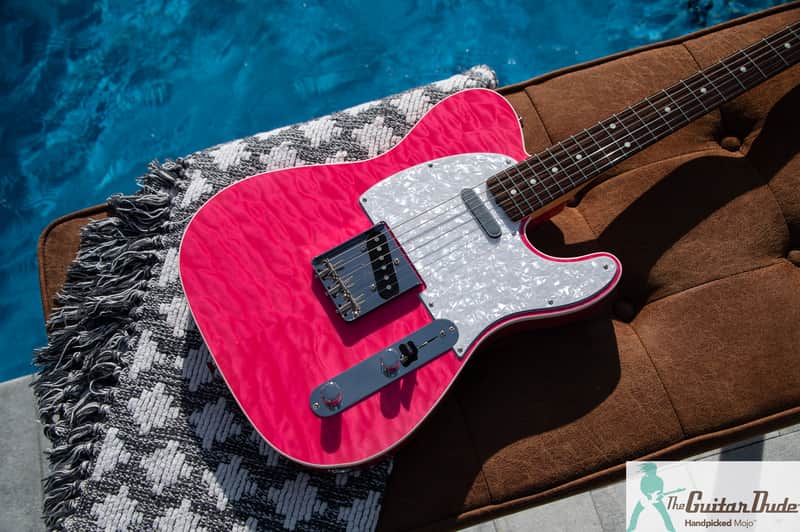 2025 Fender Limited Edition - Fender / ISHIBASHI FSR MIJ Traditional 60s Custom Telecaster KILLER AAAA Quilted Maple Top / Ash Back - Like New/Unplayed - Pro Set Up w Perfect Frets/Action/Intonation! image 1