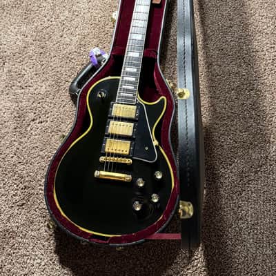 Gibson 1999 Custom Shop Historic Collection 3-Pickup '57 Les Paul Custom Black Beauty Reissue - Ebony image 9