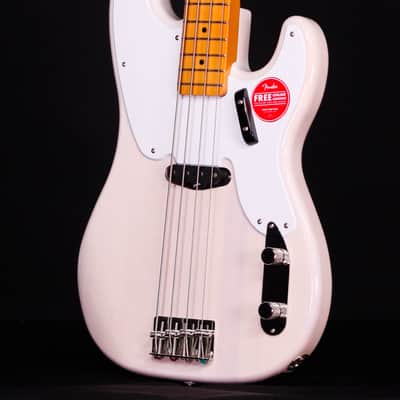 Squier Classic Vibe '50s Precision Bass, Maple FB, White Blonde image 2