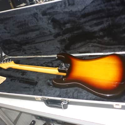 Fender " Dan Smith " 2 Knob SSS Stratocaster w/Case 1983 - Tobacco Burst image 14