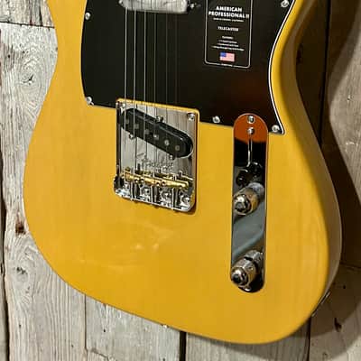 NEW Fender American Professional II Telecaster with Maple Fretboard , Butterscotch Blonde Support Brick & Mortar Music Shops , Ships Ultra Fast ! image 4