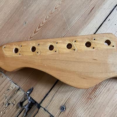 Vintage V6 Electric Guitar Neck 21 fret Korea 1990s image 10