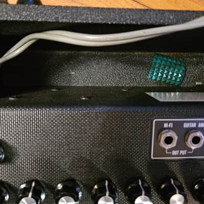 Univox Korg SR-120 Mini-Pops drum machine. !SPECIAL! SR-120 1970's - Black image 2