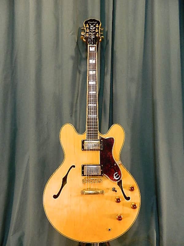 Epiphone Sheraton II 1995 Antique Natural | Reverb