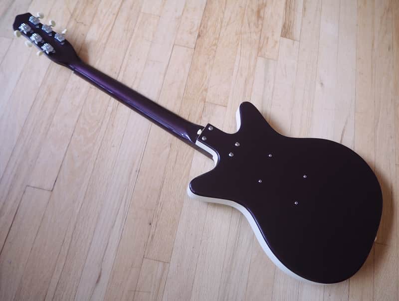 1990s Danelectro DC-59 Electric Guitar Vintage Reissue Purple DC2