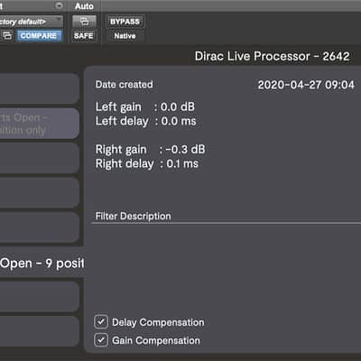 Dirac Live Room Correction Suite Stereo image 4